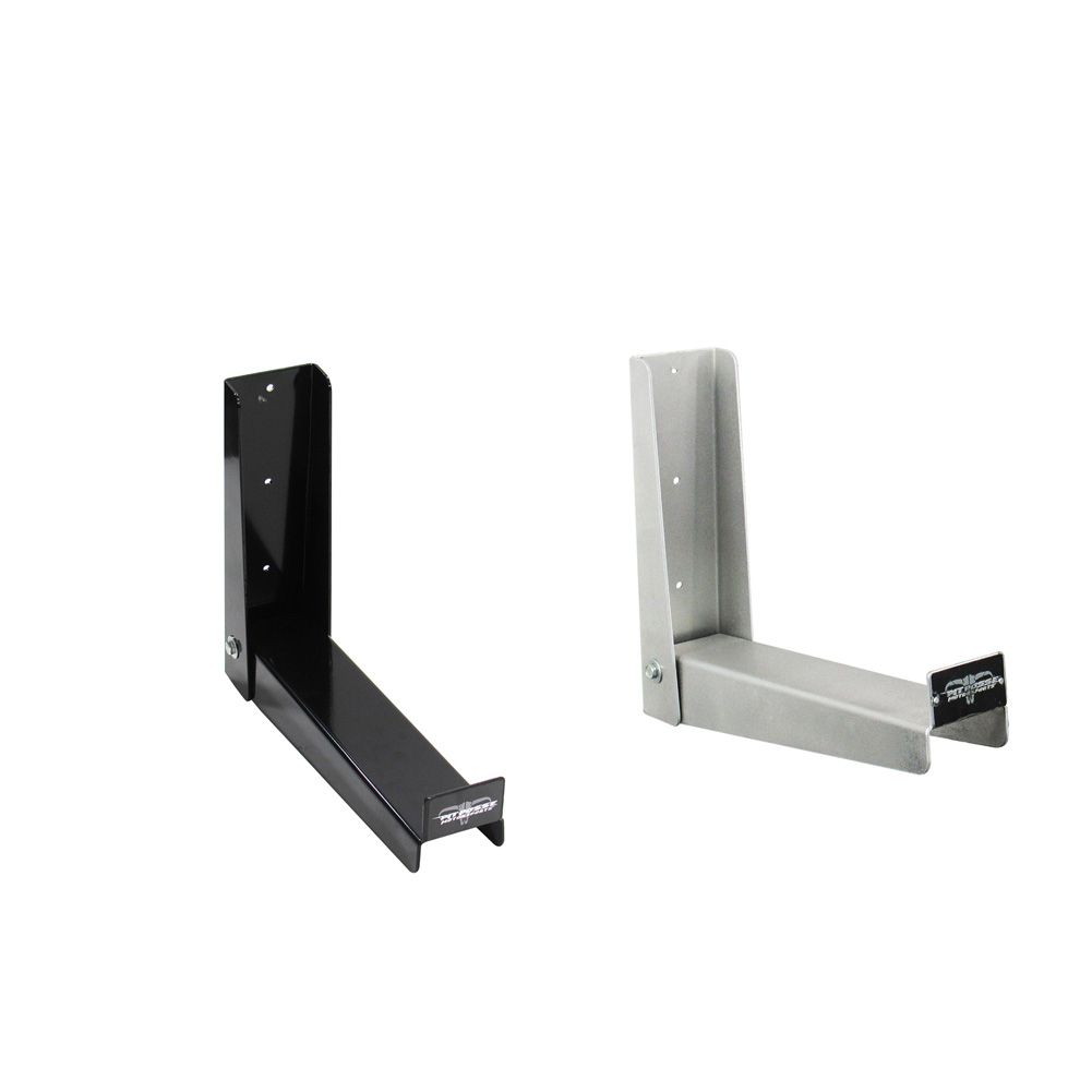 Pit Posse Aluminum Folding Table Brackets - Storage Holder For Enclosed Race Trailers