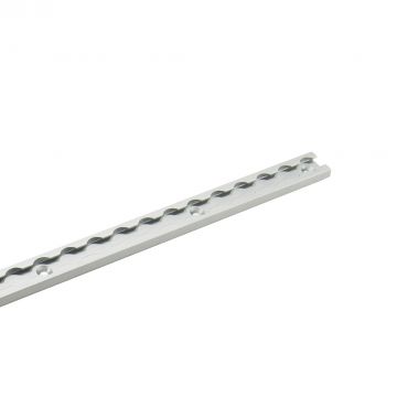 Pit Posse 4ft Aluminum S Track Tie Down Rail