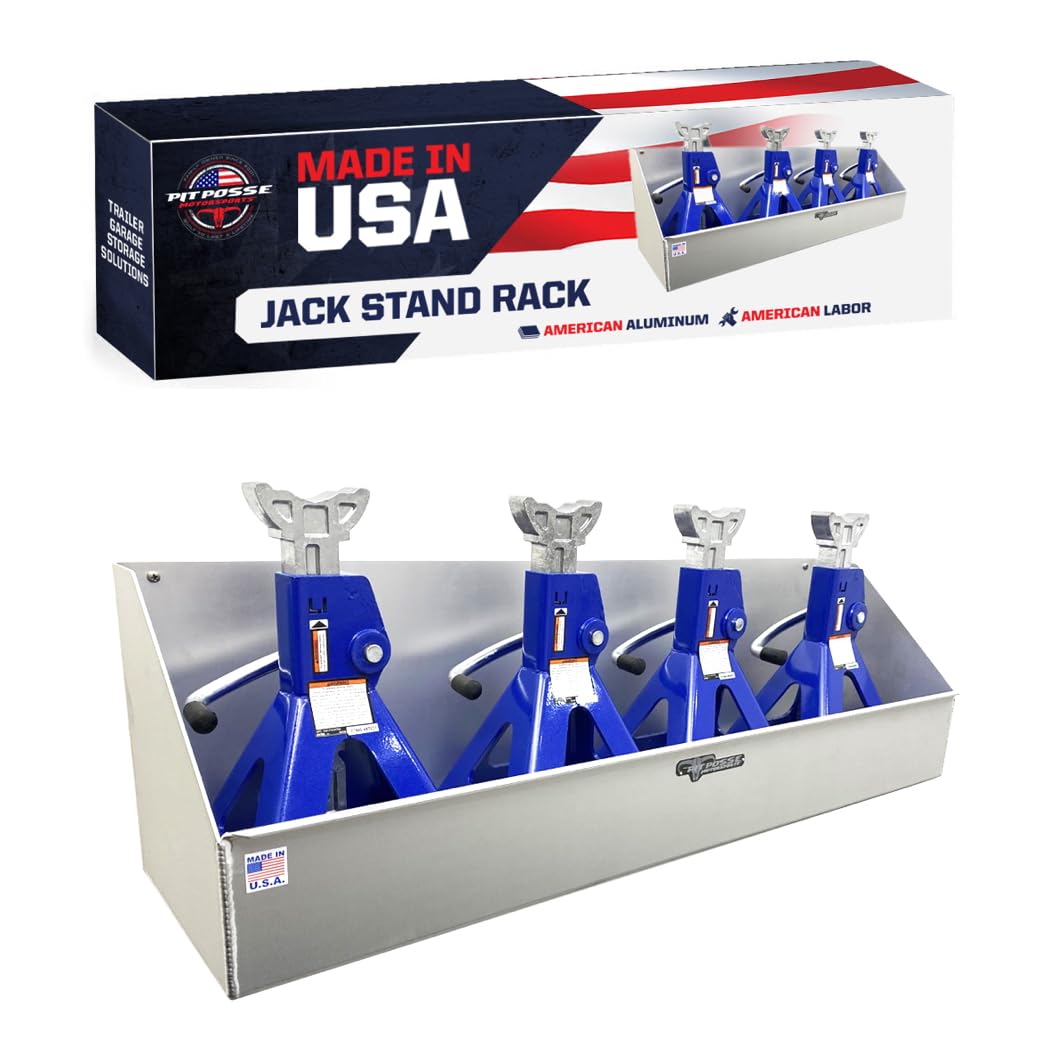Pit Posse Jack Stand Rack