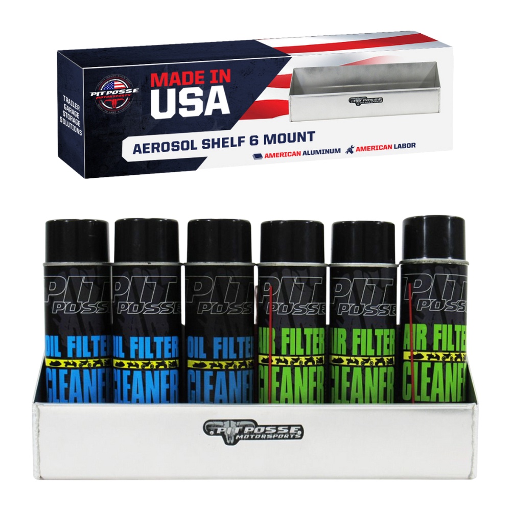 Pit Posse Aerosol Shelf 6 Mount