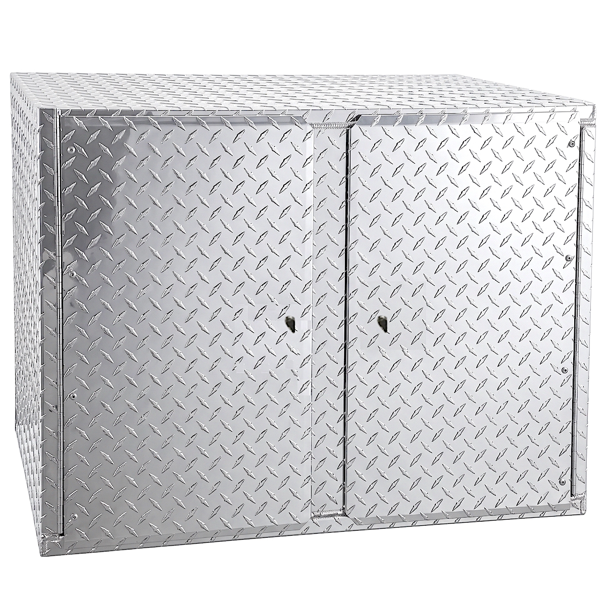 Pit Posse Wall Cabinet Silver