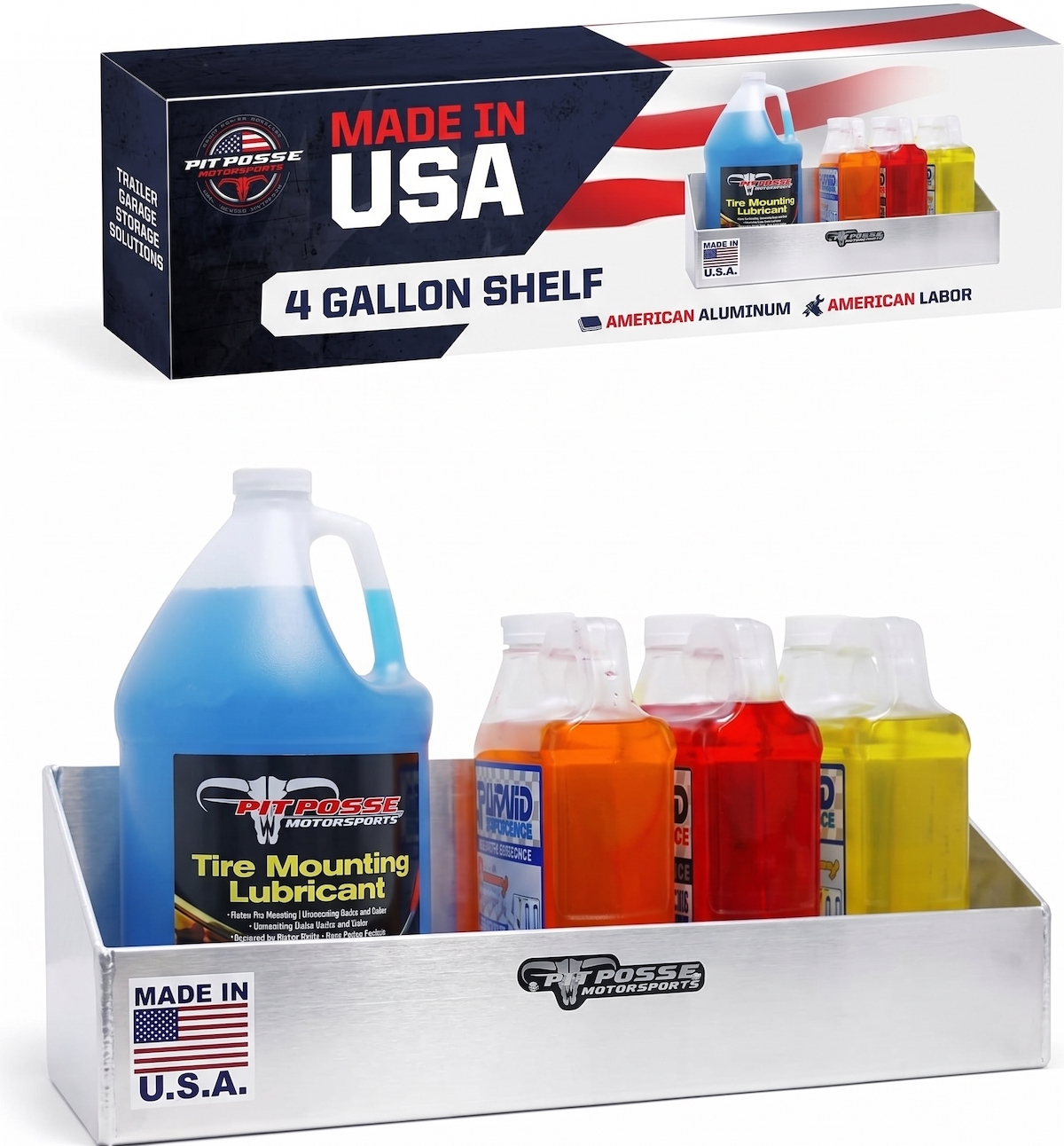 Pit Posse 4 Gallon Shelf