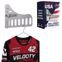 Pit Posse Wall Mount Clothing Garment Hanger Rack