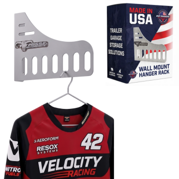 Pit Posse Wall Mount Clothing Garment Hanger Rack