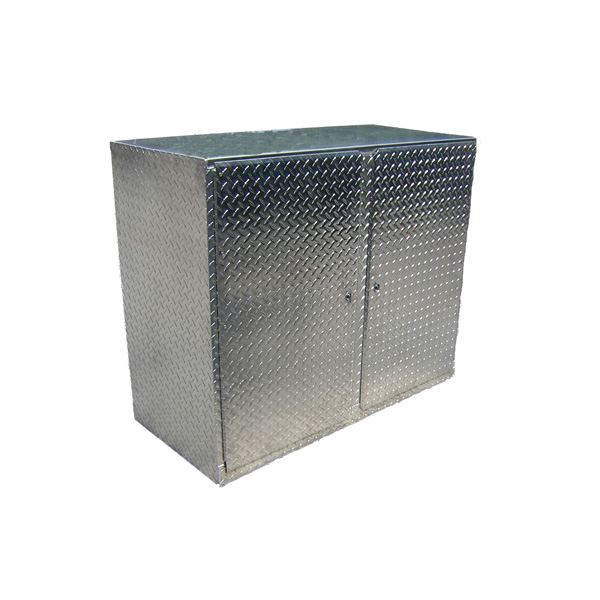 Pit Posse Diamond Plate Base Cabinet