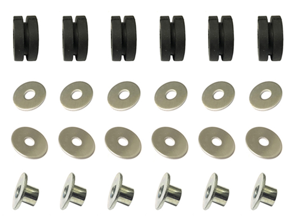 Outlaw Racing Radiator Mounting Kit