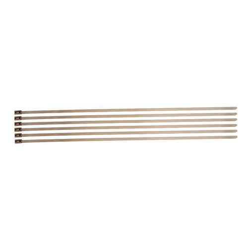 Pit Posse Stainless Steel Cable Ties 6 Pieces