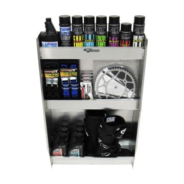Pit Posse Variety Cabinet Silver