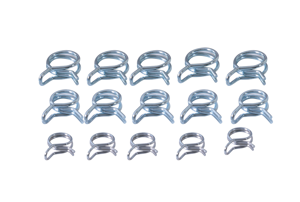 Outlaw Racing 15 Piece Assortment Hose Clamp Kit