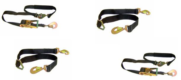 Pit Posse 4 Point Auto Tie Down Kit