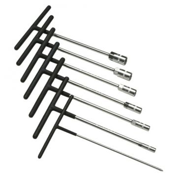 Pit Posse 7 Piece T-Handle Set with Dipped Handle