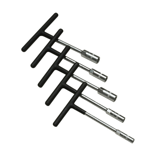 Pit Posse 5 Piece Mini T-Set with Dipped Handle