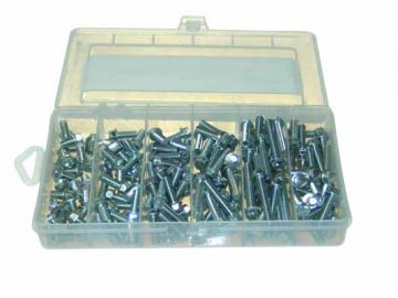 Pit Posse 150 Piece 6mm Flange Bolt Kit