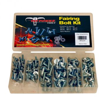 Pit Posse 160 Pieces Fairing Bolt Kit
