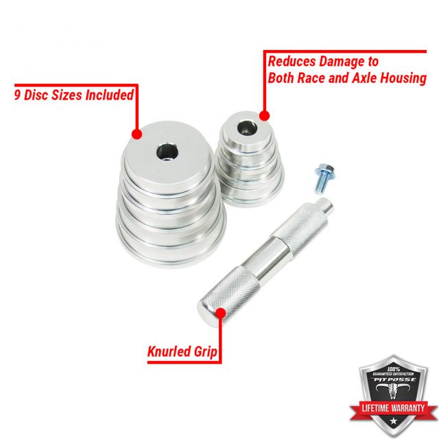 Pit Posse 10 Piece Seal & Bearing Driver Set