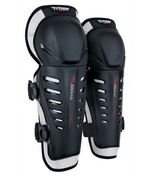 Fox Racing Titan Race Knee / Shin Guard [Black] One Size