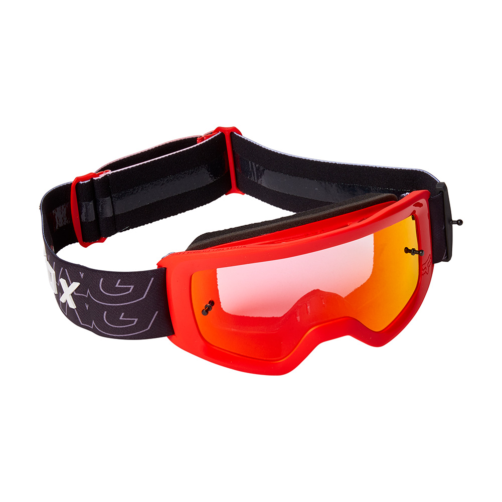 Fox Racing Youth Main Peril Goggles - Spark [Flo Red] OS