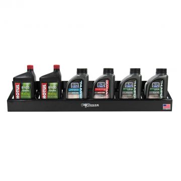 Pit Posse 6 Mount Oil Rack Black- Scratch and Dent