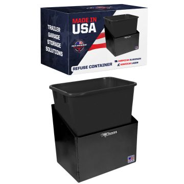 Pit Posse Refuse Container Black- Scratch and Dent