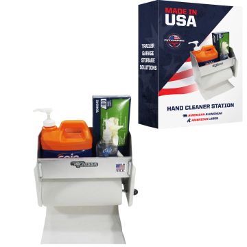 Pit Posse Hand Cleaner Station Silver - Scratch and Dent