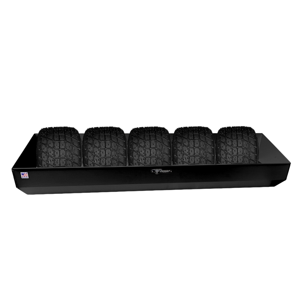 Pit Posse Go Kart Tire Trough Black- Scratch and Dent