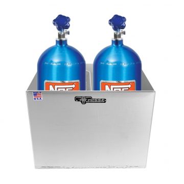 Pit Posse Nitrous Bottle Rack 2 Mount