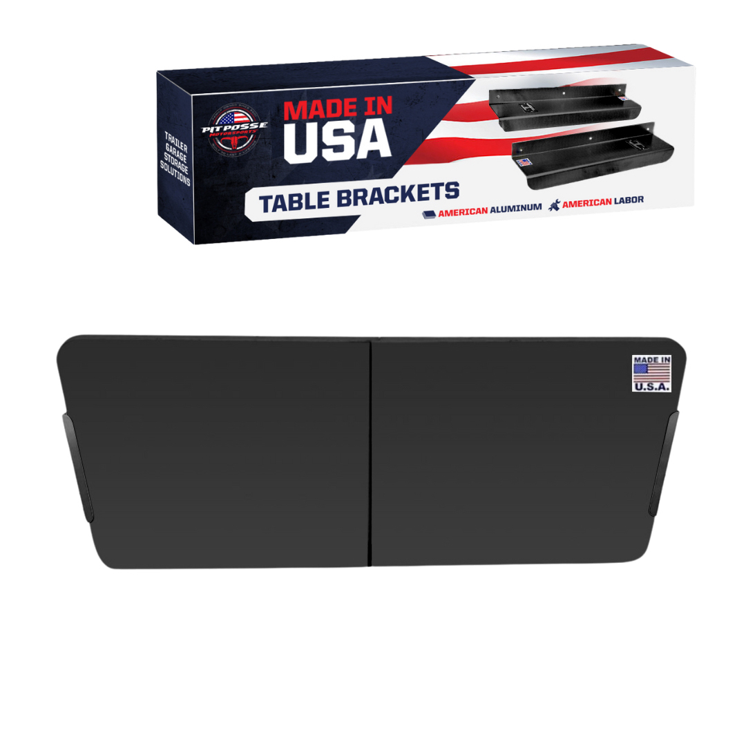 Pit Posse Table Brackets Black- Scratch and Dent