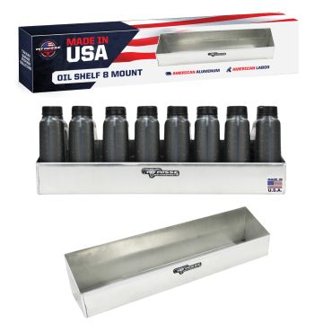 Pit Posse Oil Shelf 8 Mount Silver - Scratch and Dent