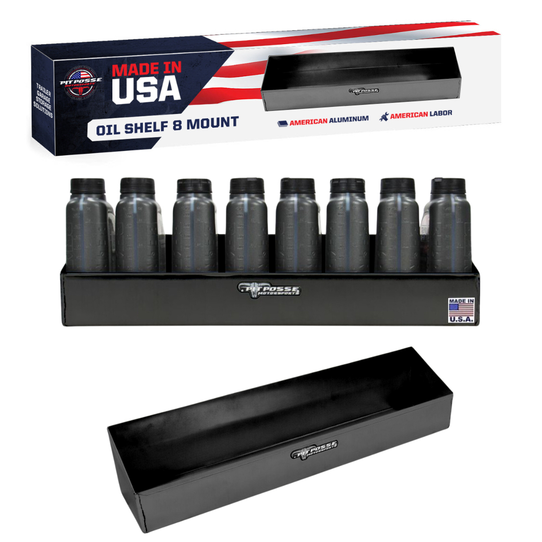 Pit Posse Oil Shelf 8 Mount Black-Scratch and Dent
