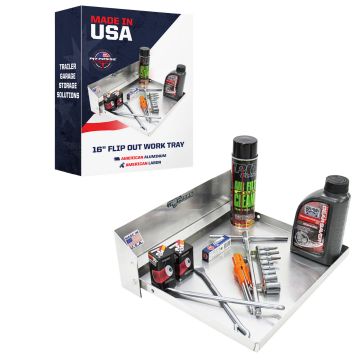 Pit Posse Flip Out Work Tray 16 Inch