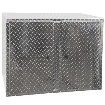 Pit Posse Wall Cabinet Silver -Scratch and Dent