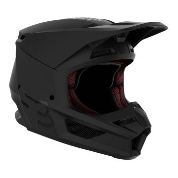 Fox Racing Youth V1 Matte Black Helmet