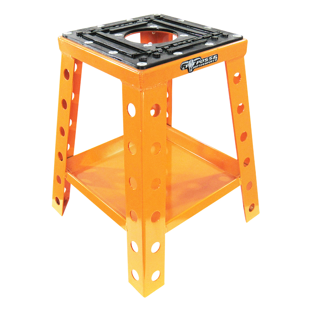 Pit Posse Aluminum Bike Stand Orange- Scratch and Dent
