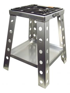 Pit Posse Aluminum Bike Stand Silver- Scratch and Dent