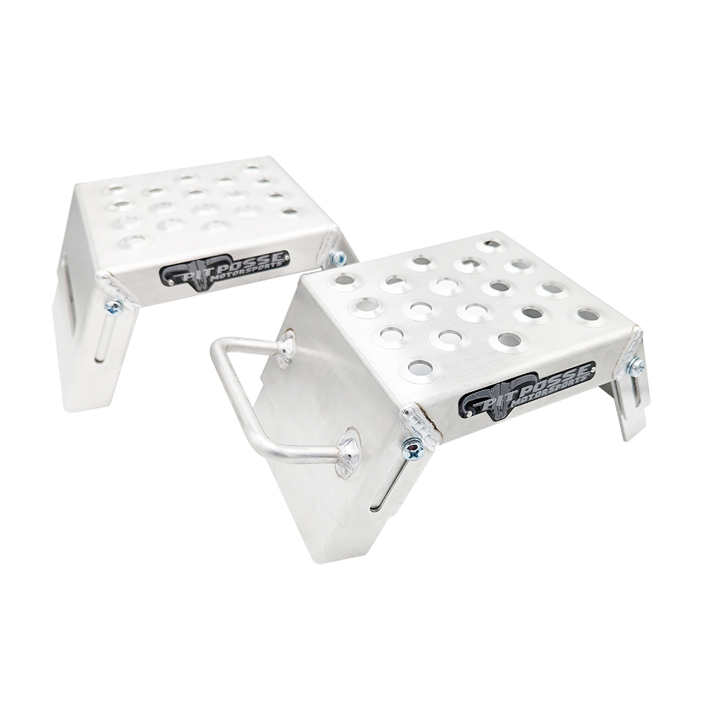 Pit Posse Starting Blocks Silver- Scratch and Dent