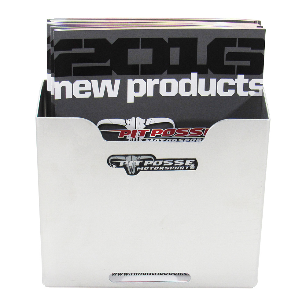 Pit Posse Catalog Holder Silver