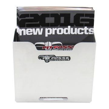 Pit Posse Catalog Holder Silver