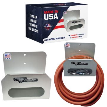 Pit Posse Air Hose Hanger Silver- Scratch and Dent