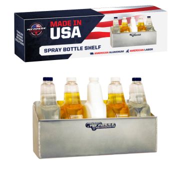 Pit Posse Spray Bottle Shelf