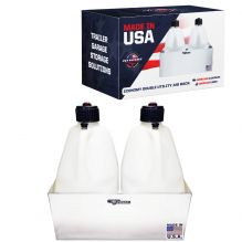 Pit Posse Double Fuel Jug Rack Economy