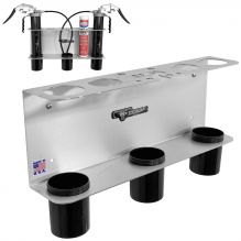 Pit Posse Double Grease Tube Gun Caddy