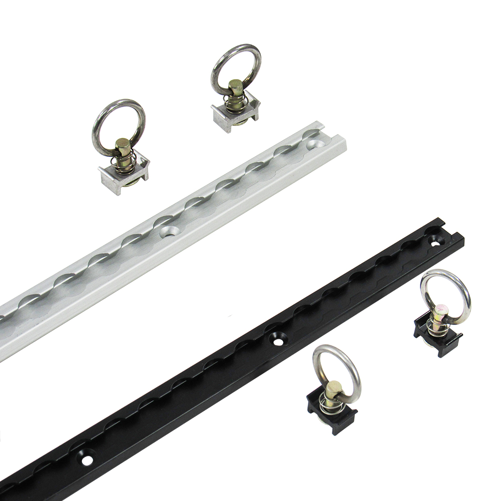 Pit Posse Aluminum S Track 4 Foot Kit