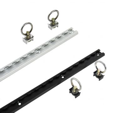 Pit Posse Aluminum S Track 4 Foot Kit